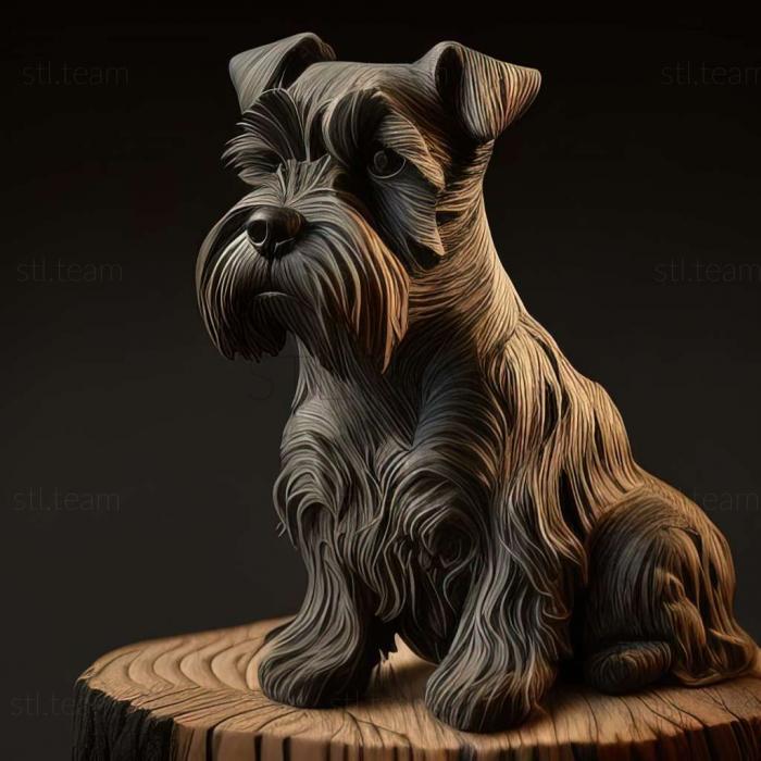 Zwergschnauzer dog